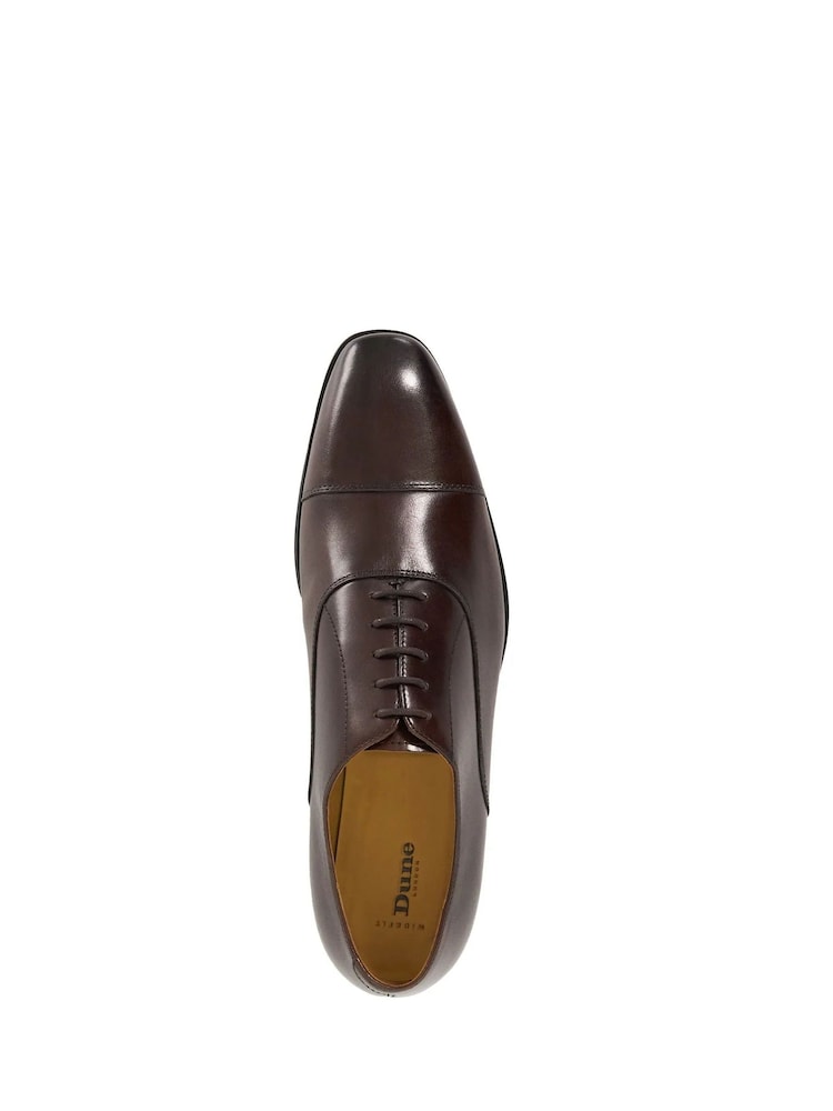 Dune London Brown Solver Oxford Shoes - Image 4 of 4
