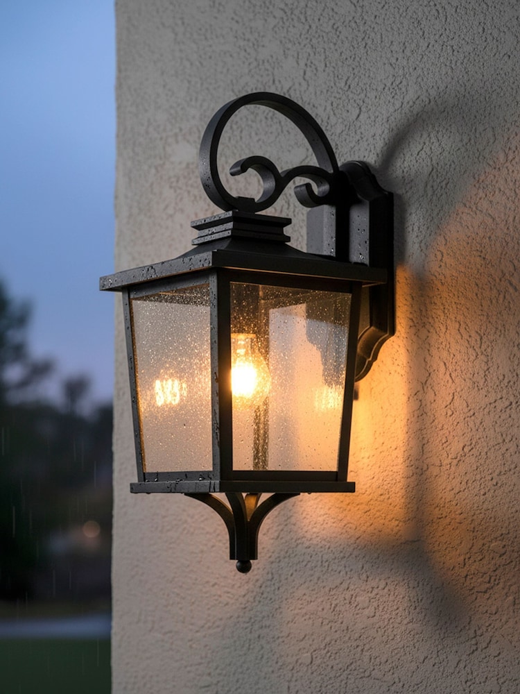 BHS Black Brexton 1lt Large Lantern - Image 2 of 6