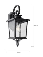 BHS Black Brexton 1lt Large Lantern - Image 6 of 6