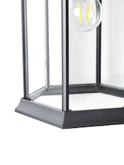 BHS Black Alvin 1lt Large Panel Lantern - Image 4 of 7