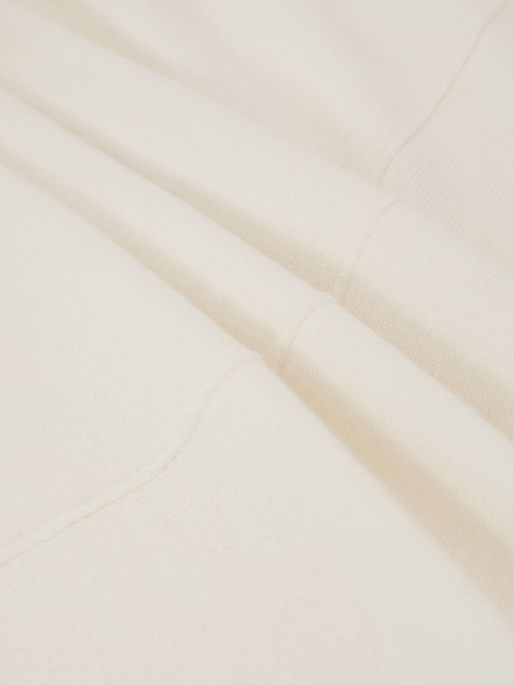 Ivory - Reiss Colette Wool-Blend Reverse-Seam Jumper with Cashmere - Larawan 6 ng 6 Ivory - Reiss Colette Wool-Blend Reverse-Seam Jumper with Cashmere - Larawan 6 ng 6