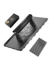 Gourmet Easy Black Multi-Purpose Cast Iron Bacon & Burger Press - Image 1 of 4