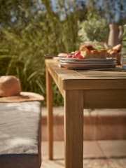 Cox & Cox Brown Turin Garden Dining Set - Image 4 of 6