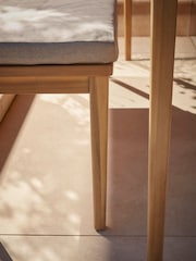 Cox & Cox Brown Turin Garden Dining Set - Image 5 of 6