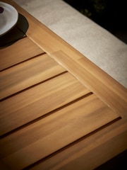 Cox & Cox Brown Turin Garden Dining Set - Image 6 of 6