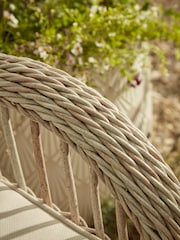 Cox & Cox Brown Barolo Garden Bistro Set - Image 4 of 6