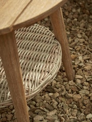 Cox & Cox Brown Barolo Garden Bistro Set - Image 6 of 6