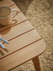 Cox & Cox Blue Siena Garden Bistro Set - Image 2 of 6