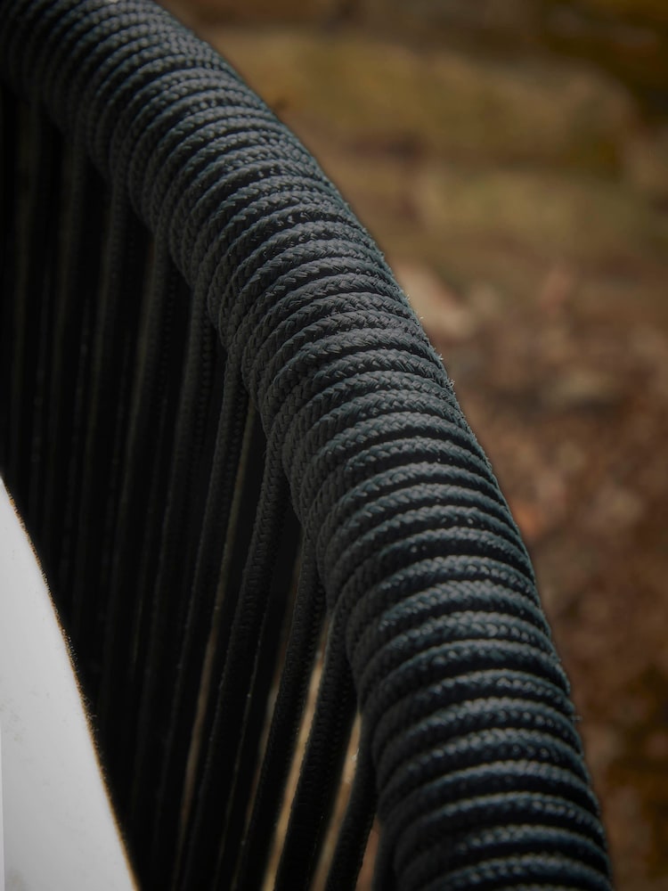 Cox & Cox Blue Siena Garden Bistro Set - Image 6 of 6