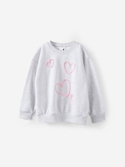 Grå - Cotton On Sammy Oversized Sweatshirt & Joggingsæt - Billede 2 af 3