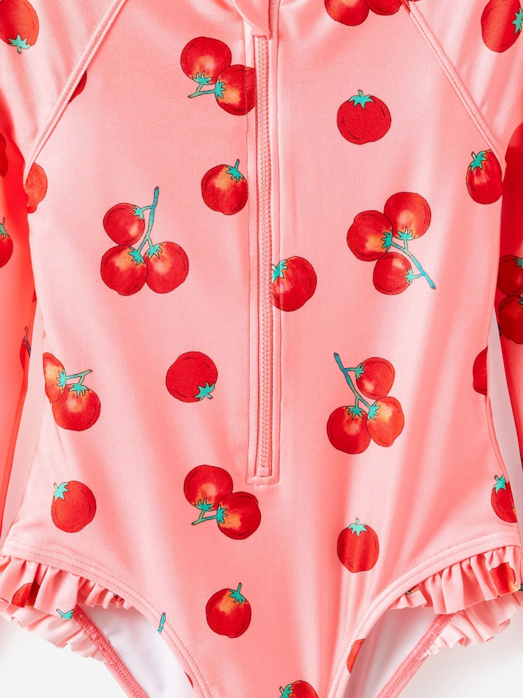 Cotton On Pink Lydia Low One-Piece Swimsuit - Image 3 of 3