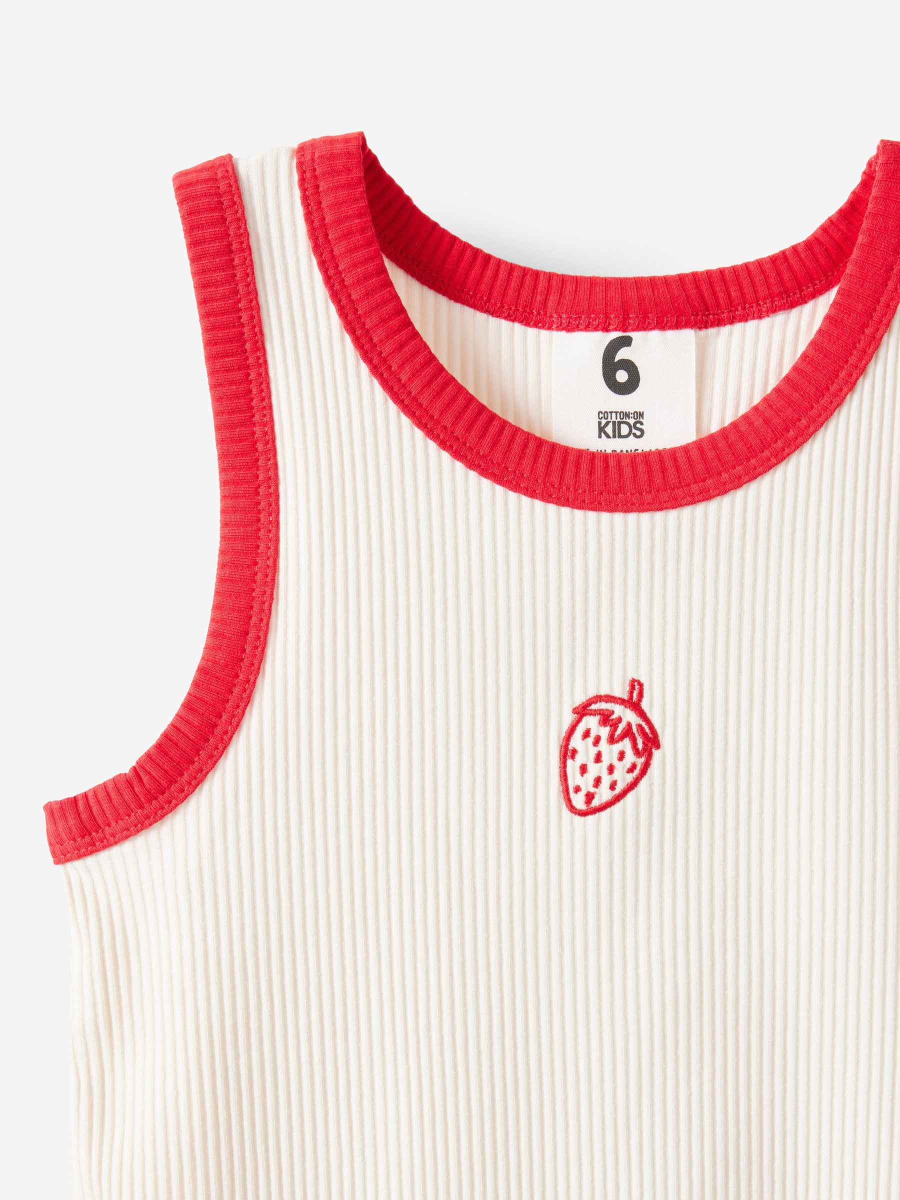 Buy Cotton On White Eleanor Tank Top from Next USA