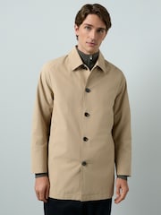 Stone Showerproof Trench Coat - Image 4 of 11