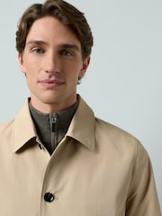Stone Showerproof Trench Coat - Image 5 of 11