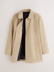 Stone Showerproof Trench Coat - Image 8 of 11