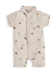 Mamas & Papas Cherry All Over Print Shortie Romper - Imaginea 2 din 2