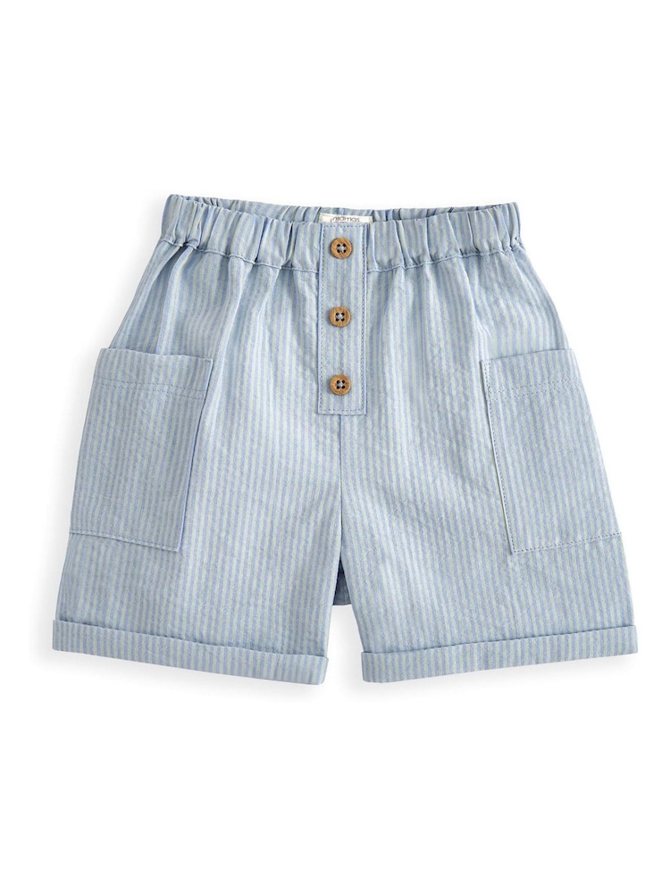 Mamas & Papas Blue Lobster T-Shirt And Shorts Outfit Set - Image 4 of 4