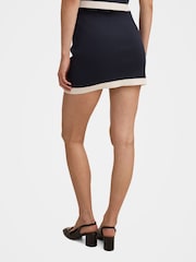 Forever New Blue Farah Knitted Mini Skirt - Image 2 of 5