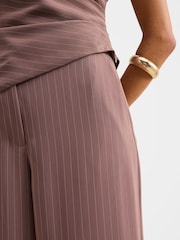 Forever New Brown Willow Wide Leg Trousers - Image 3 of 5