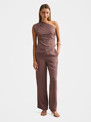 Forever New Brown Willow Wide Leg Trousers - Image 5 of 5