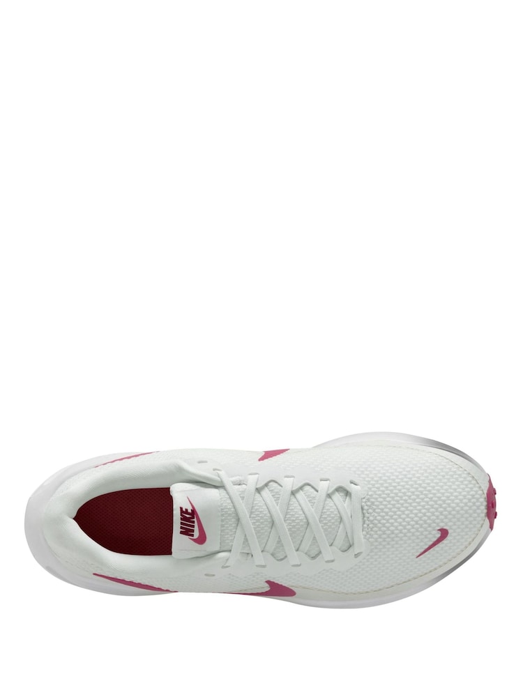 Nike White Pink Smoke Revolution 8 Road Running Trainers - Image 2 of 3 Nike White Pink Smoke Revolution 8 Road Running Trainers - Image 2 of 3
