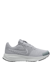 Nike Wolf Grey Run Defy Road Running Trainers - Image 1 of 3
