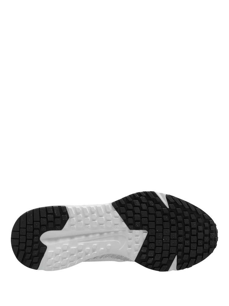 Nike Wolf Grey Run Defy Road Running Trainers - Image 3 of 3