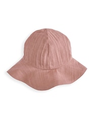 Mamas & Papas Pink Peony Bloomers, Swing Top & Hat Set - Image 4 of 4