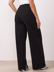 Schwarz - Gym King Victory Loopback-Jogginghosen mit geradem Bein - Bild 2 von 4