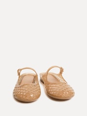 Linzi Natural Mirage Jelly Slip On Sandals - Image 3 of 5