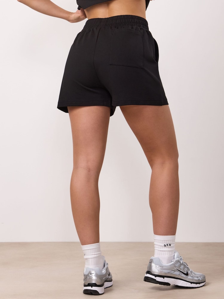 Gym King Black Victory Loopback Shorts - Image 2 of 4