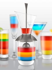 Jeray Clear Final Touch Cocktail Layering Tool - Image 1 of 4