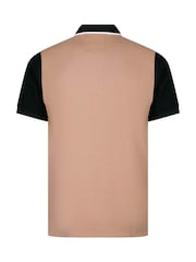 Luke 1977 Brown Saddleworth Black Polo Shirt - Image 5 of 6