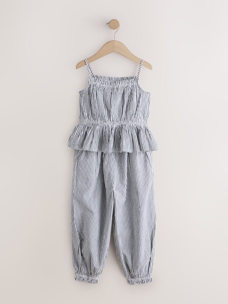 Navy Stripe Vest & Trousers Set (3-16yrs) - Image 2 of 4
