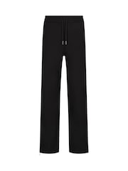 Luke 1977 Black Hematite Uncuffed Joggers - Image 4 of 7
