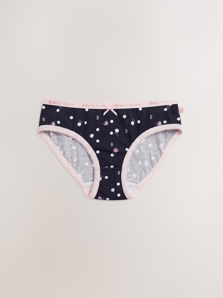 Baker by Ted Baker Multi Briefs 5 Pack - Image 2 of 4