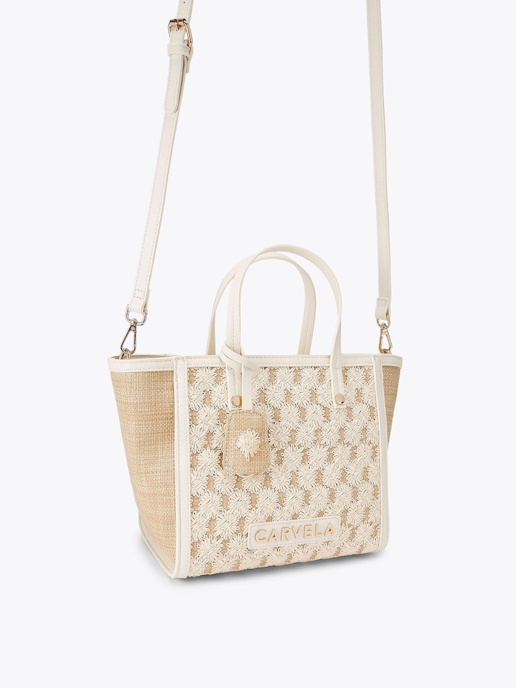 Carvela Pink Minori Mini Tote Bag - Image 2 of 4