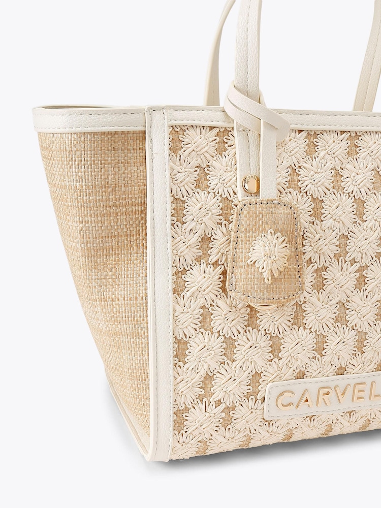 Carvela Pink Minori Mini Tote Bag - Image 4 of 4