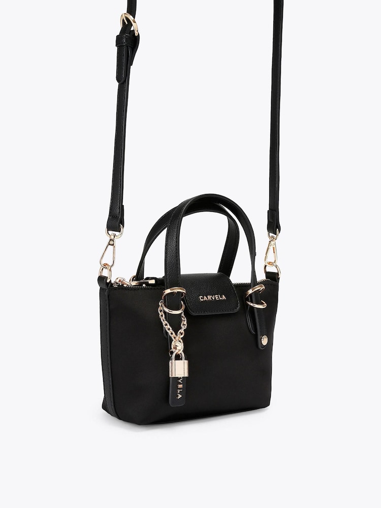 Carvela Black Marcela Crossbody Bag - Image 2 of 4