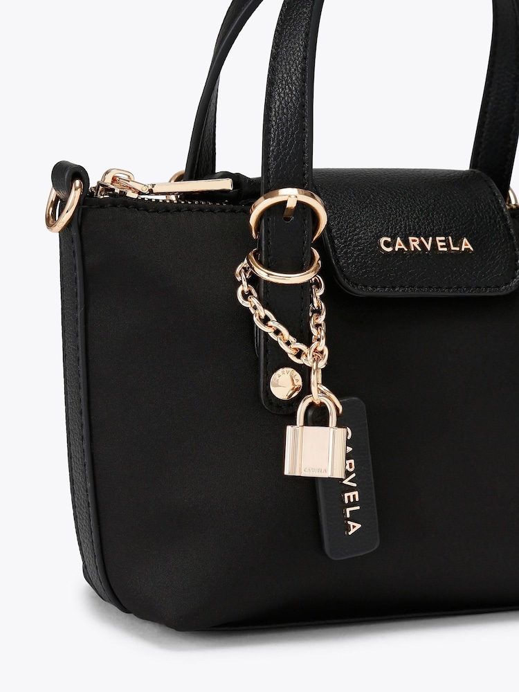 Carvela Black Marcela Crossbody Bag - Image 5 of 5 Carvela Black Marcela Crossbody Bag - Image 5 of 5