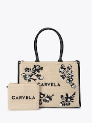 أسود - حقيبة نسائية كبيرة Sorrento Chuck In من Carvela - Image 1 of 4