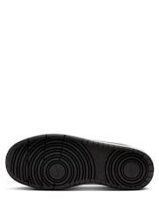 Nike Black/White Gold Youth Court Borough Low Recraft Trainers - Image 5 of 7