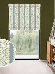 Orla Kiely Duck Egg Sycamore Stripe Made to Measure Blinds - Image 1 of 6