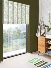 Orla Kiely Duck Egg Sycamore Stripe Made to Measure Blinds - Image 2 of 6
