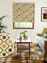 Orla Kiely Multi Autumn Spot Flower Made to Measure Blinds - Image 1 of 6