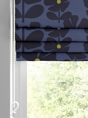 Orla Kiely Indigo Wildflower Made to Measure Blinds - Image 2 of 6