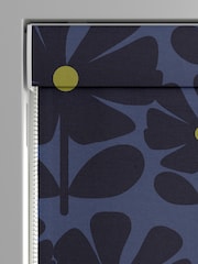 Orla Kiely Indigo Wildflower Made to Measure Blinds - Image 4 of 6