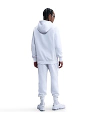 Nike White Club Pull Over Hoodie - Image 2 of 7