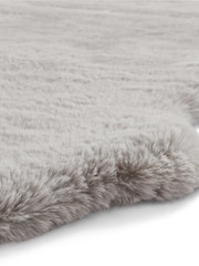 Think Rugs Silver Super Teddy Double Sheepskin Plain Shaggy Rug - Image 5 of 6
