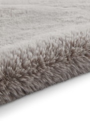 Think Rugs Silver Super Teddy Double Sheepskin Plain Shaggy Rug - Image 6 of 6